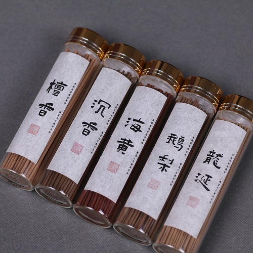 Manufacturer wholesale 10.5cm short incense stick, sandalwood incense stick, agarwood stick incense stick, goose pear short stick incense stick, household portable