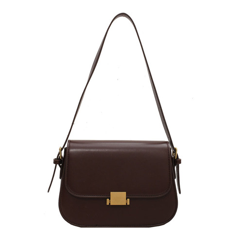 Autumn and winter underarm bags, new versatile retro shoulder bags, women's bags, stylish cross-body small square bags