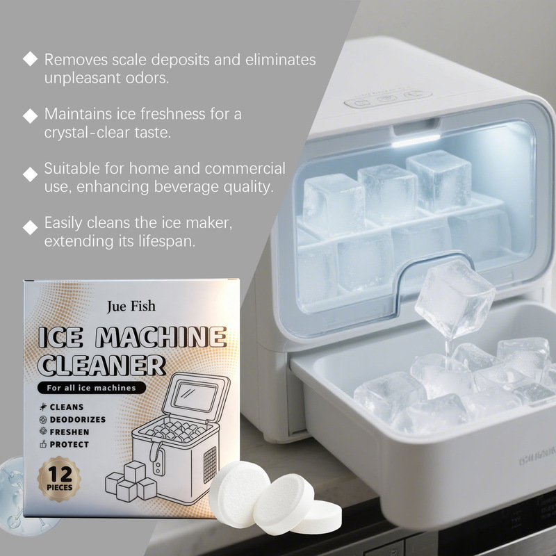 Cross-Border Jue Fish Ice Maker Descaling Cleaning Tablets Household Descaling, Odor Removal, and Stain Cleaning Tablets Cross-Border Jue Fish Ice Maker Descaling Cleaning Tablets Household Descaling, Odor Removal, and Stain Cleaning Tablets