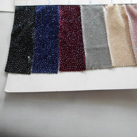New Velvet Hot Stamping Dots, Hot Silver, Hot Diamond Baby's Breath Velvet, Korean Velvet, Velvet, Dutch Velvet Fabric