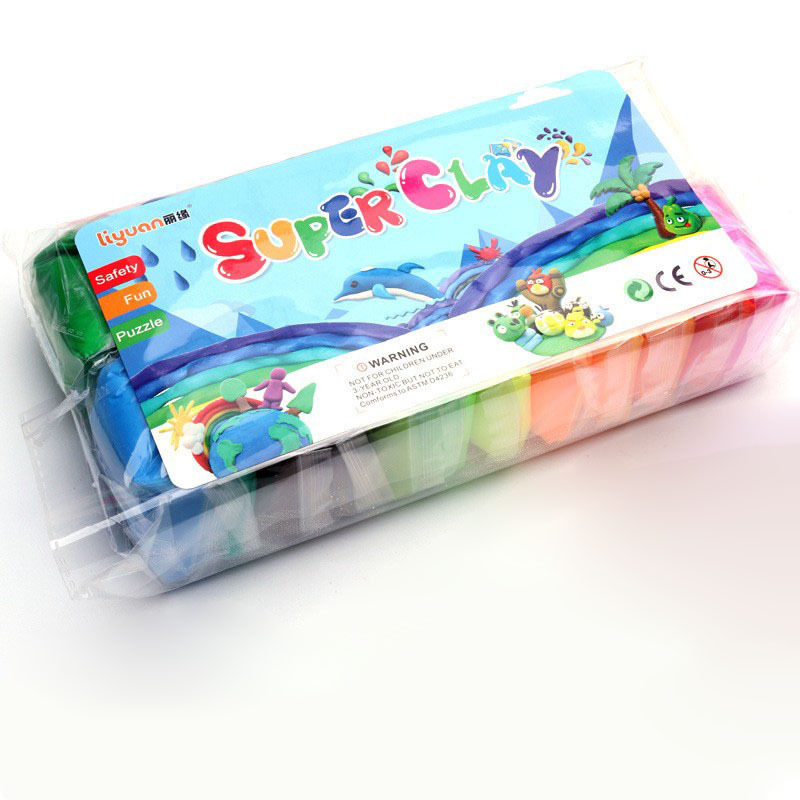 Arcilla ultraligera 36 colores 24 colores traje suministro directo de fábrica juguete diy para niños plastilina arcilla LNA-36 arcilla