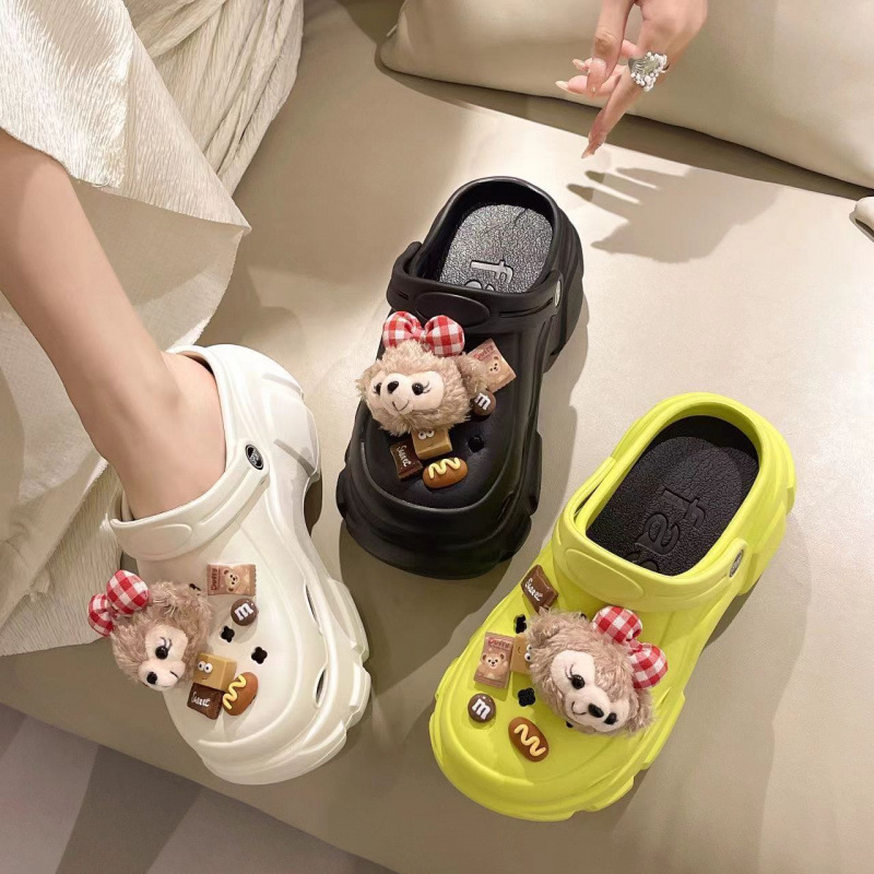 Hoyo Hoyo accesorios de zapatos lindos dibujos animados DIY botones de zapatos floral botones de zapatos accesorios botones de botones accesorios botones de PVC botones de zapatos