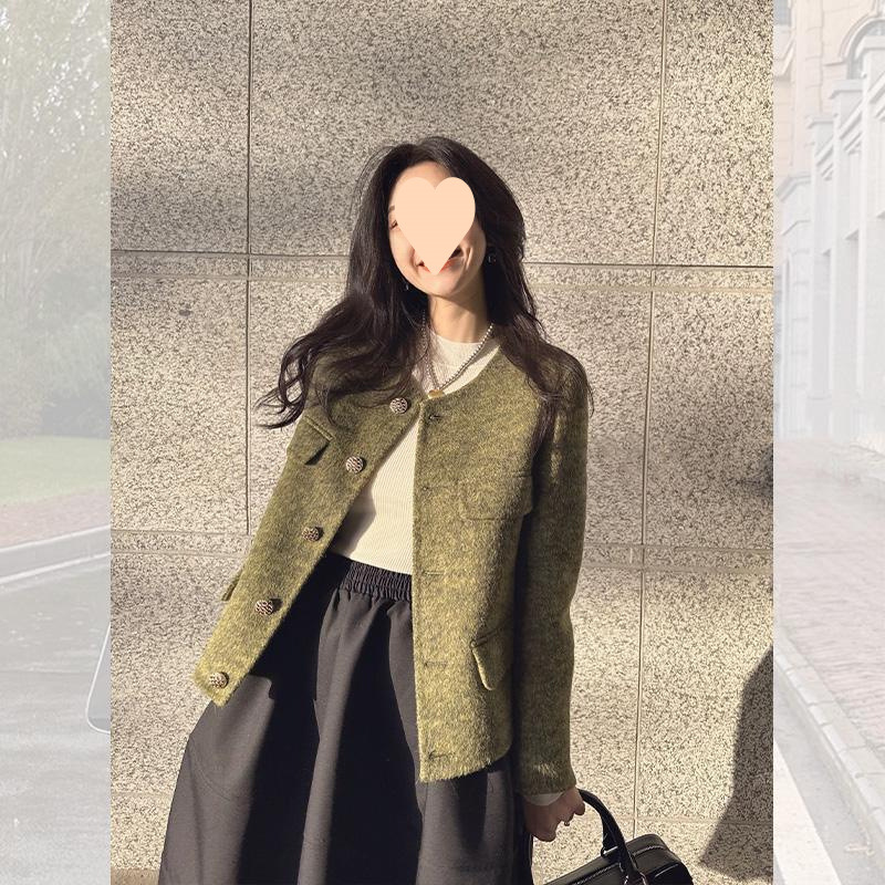 小香風外套女秋季2025新款短外套設計感小個子法式高檔名媛上衣女