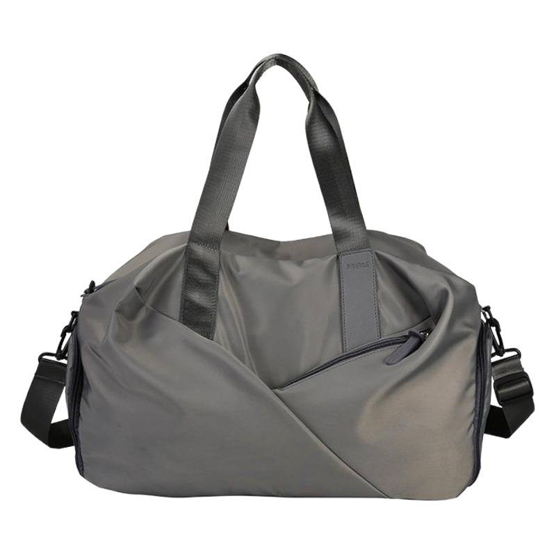 Bolsa de viaje portátil de gran capacidad bolsa de equipaje de corta distancia bolsa de viaje ligero de los hombres bolsa de viaje de separación húmeda y seca