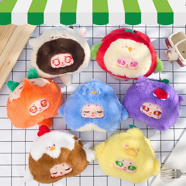 1023 fruit zipper bag pendant box 6