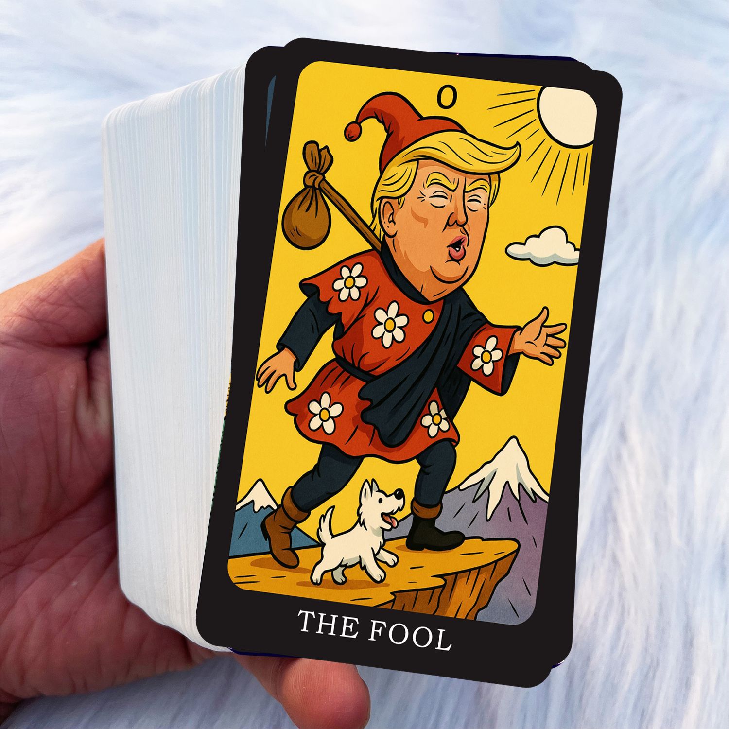 Carte da gioco tarot creative illustrate versione inglese_voghion.com