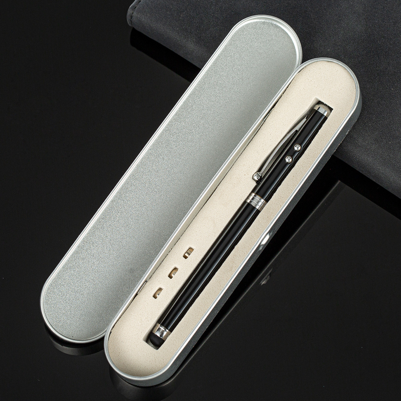 Pantalla táctil metálica lápiz de latigaz lápiz de condensador lápiz de bola lápiz láser lápiz de gato lápiz electrónico infrarrojo lápiz LED conjunto de lápiz de luz image 8