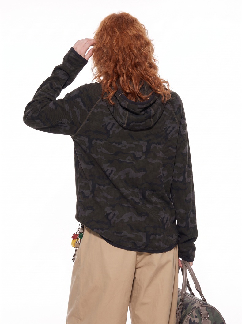 Inflation Camo 200g Hooded Hoodie