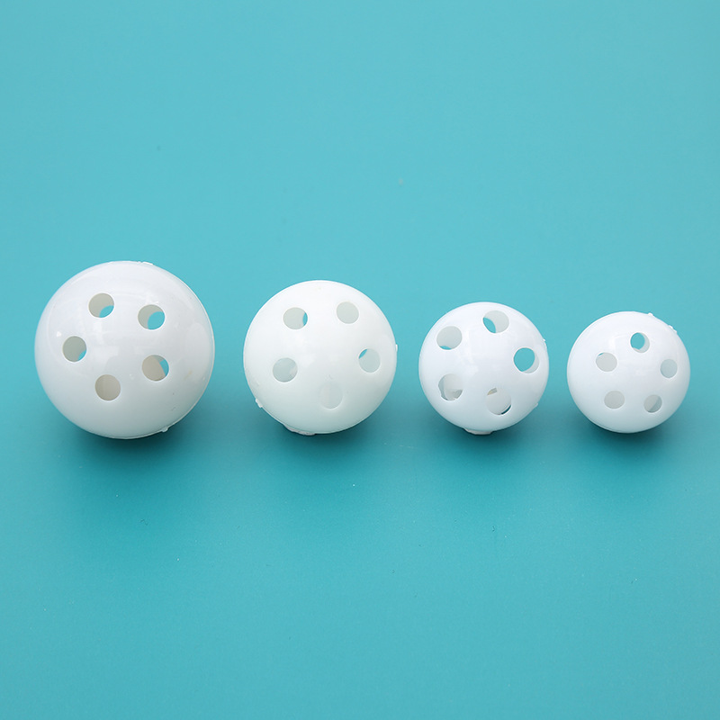 Pelotas de plástico perforadas para juego y entrenamiento