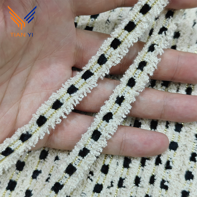 살구 블랙 골드 실*1.2cm