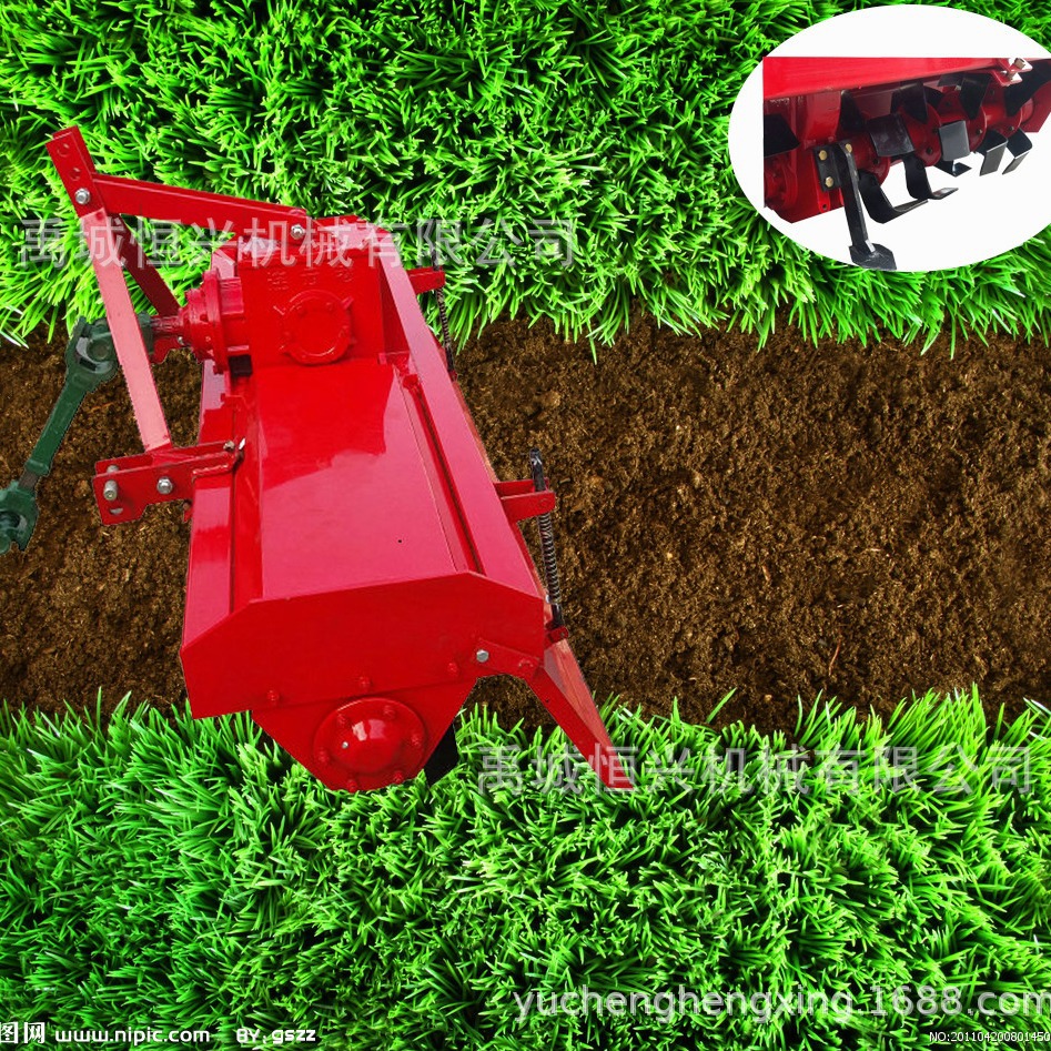 工销售出口农具旋耕机 旋耕刀 配套四轮拖拉机农用耕地设备