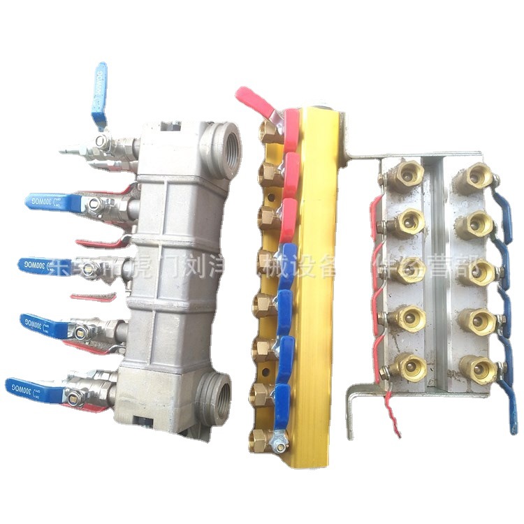 河南/湖南注塑机水排分流器/模具冷却水运水排/分水排/分水器开关