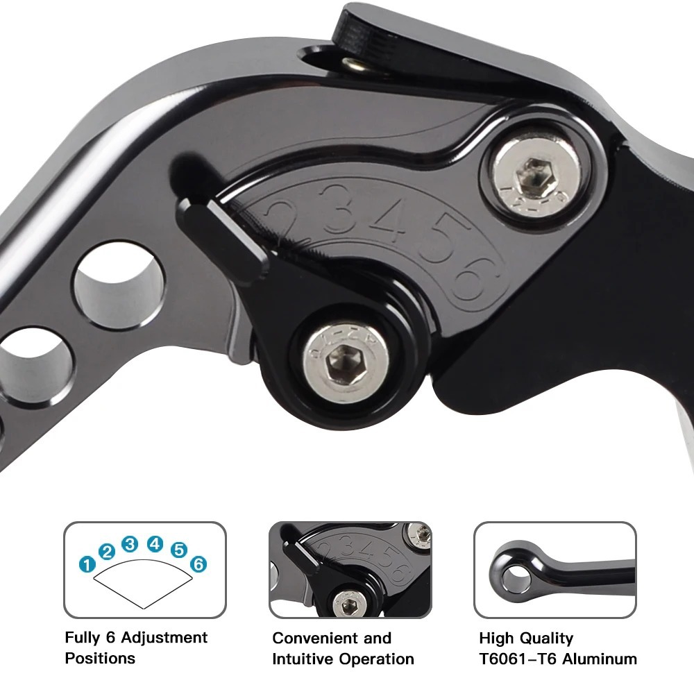 Short/Long Lever Motorcycle Brake Clutch Lever Handle Triumph Thruxton Rs