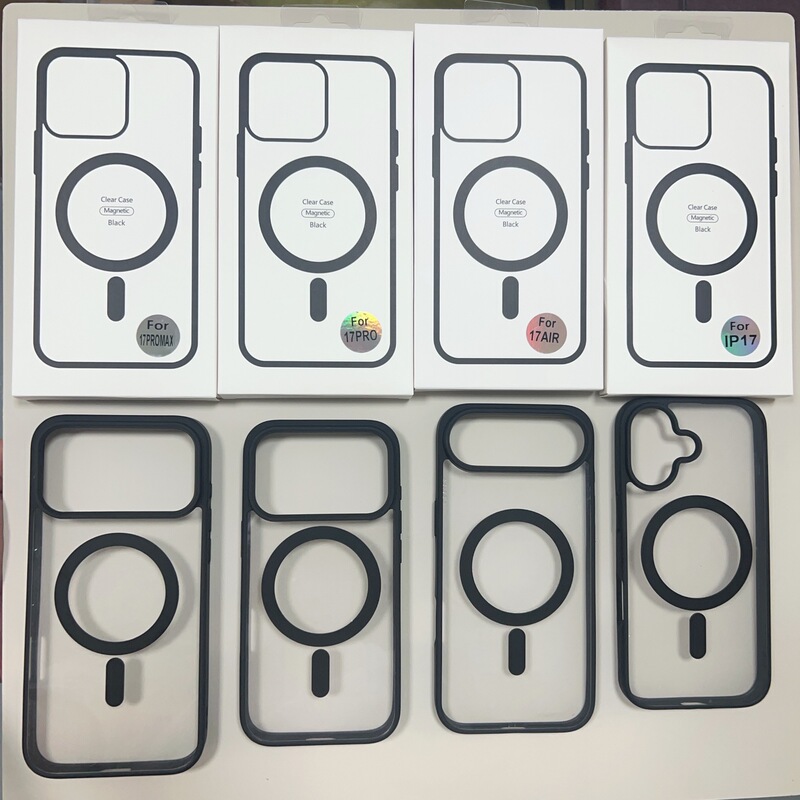 Macaron Frosted Magnetic Phone Case for Apple 17, Suitable for iPhone 15 Pro Max Protective Case, 16 Anti-Drop Large Hole