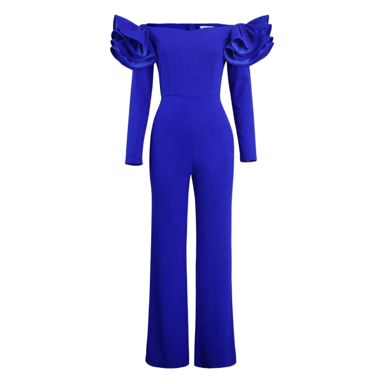 Otoño am030410 nuevo fuera del hombro elegante mono europeo y americano estilo de Cercanías de manga larga ropa de mujer monos image 1