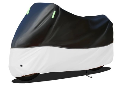 Car clothing — Motorcycle Covers, Sun Protection and - m18080100cm-small-version-with-black-on-top-and-silver-on-bottom