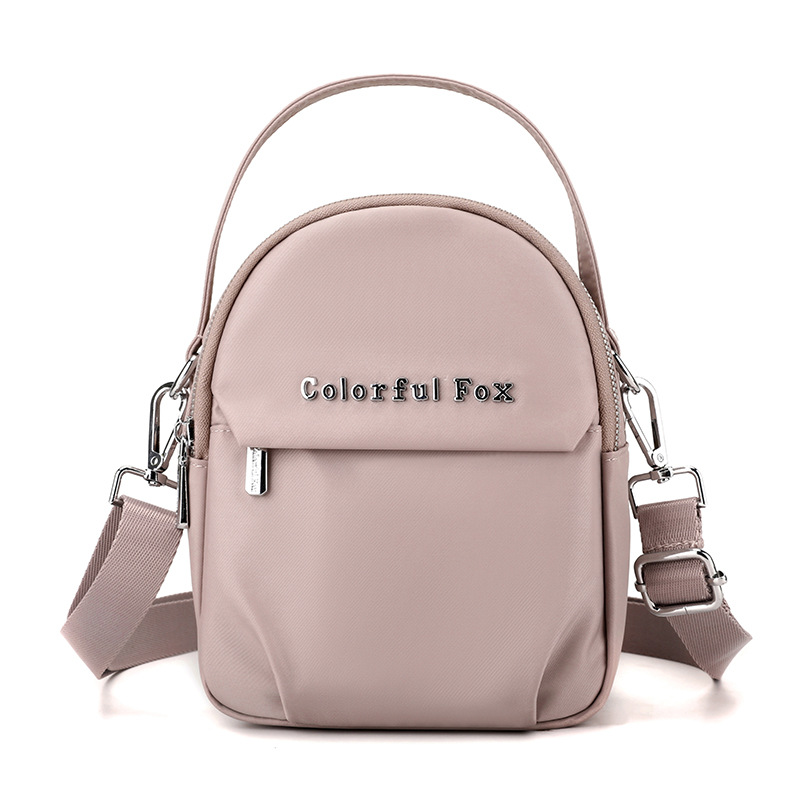 Colorful Fox women's Korean version fashion trend multi-layer shoulder minimalist phone key crossbody bag_voghion.com