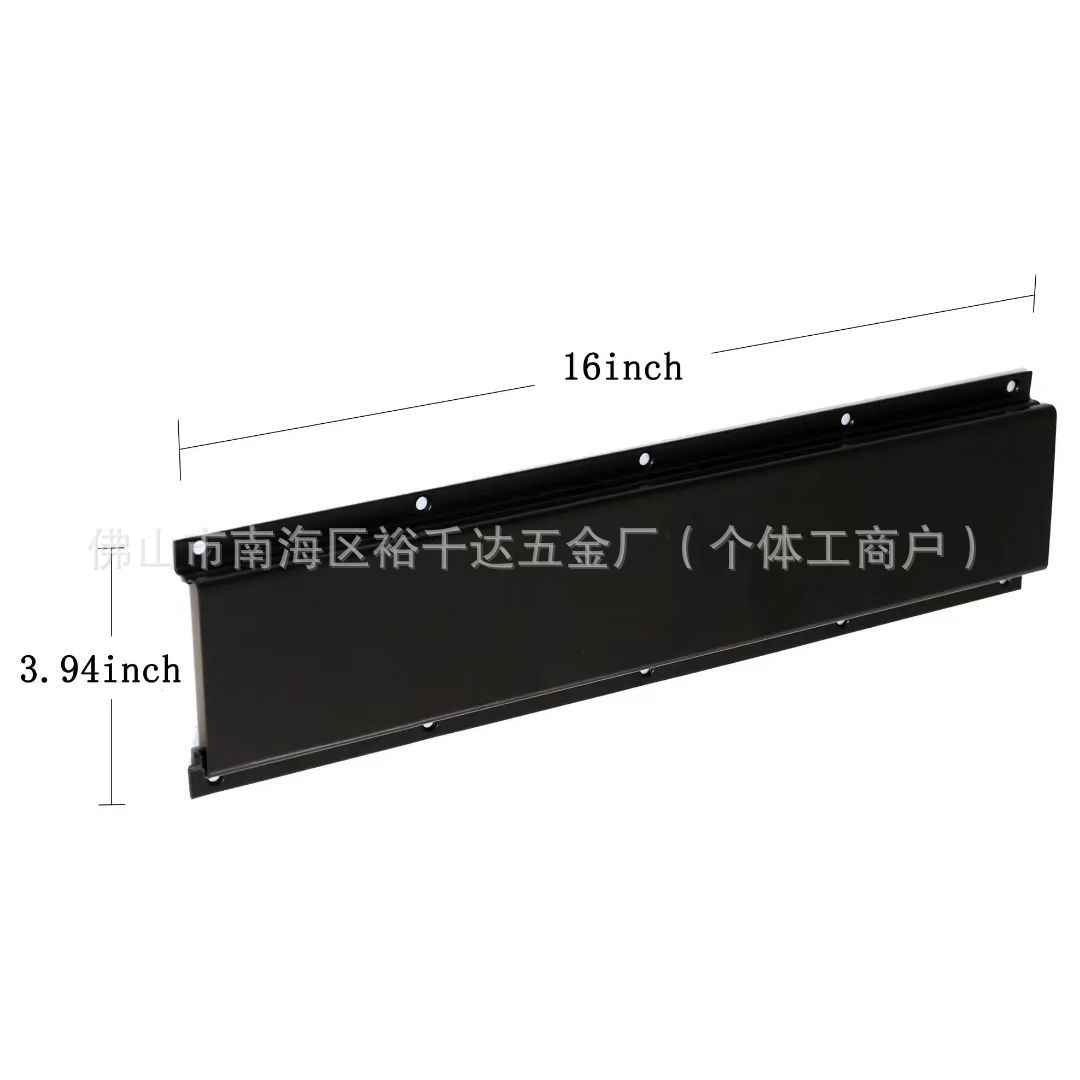 gancho de placa de ranura transfronteriza para almacenamiento de pared pesada percha metálica para herramientas de jardín para colocar ganchos de pared para objetos pesados tipo de pared image 14