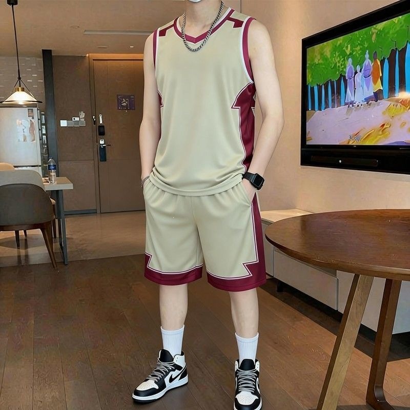 Summer quick dry sports suit for gym