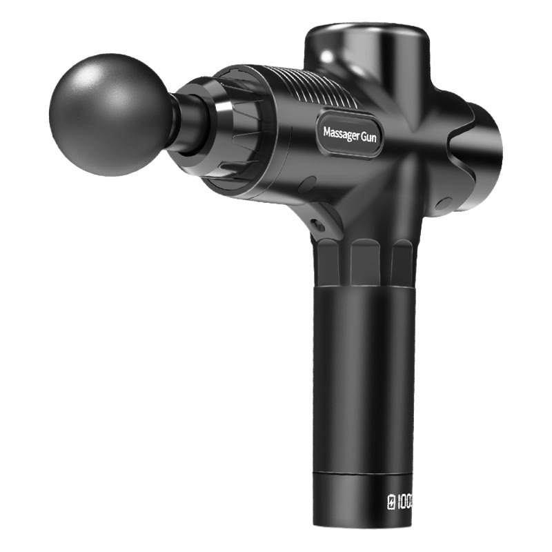 Venta caliente transfronteriza pistola fascia eléctrica inteligente Conversión de frecuencia de vibración Dispositivo de fitness nuevo músculo masaje de alta frecuencia fascia