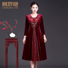 中老年休闲套装;连衣裙;旗袍