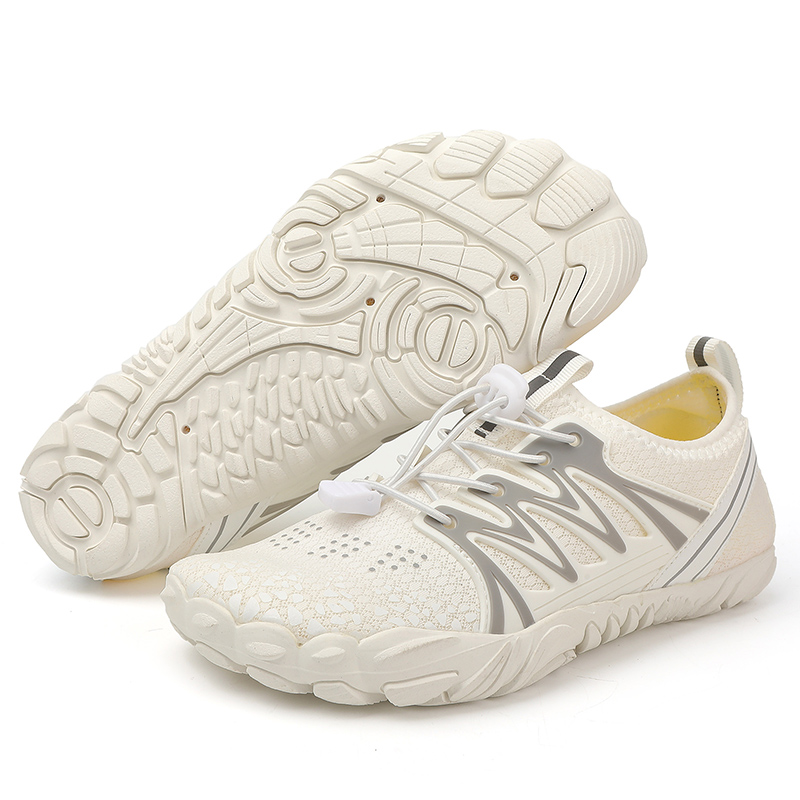 Zapatos de baño al aire libre, zapatos de playa para hombres y mujeres, zapatos de nadador anfibios, zapatos de natación transpirables para mujeres