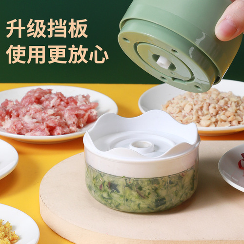 Electric garlic pounder mini garlic artifact kitchen garlic stirrer garlic food supplement meat grinder household garlic peeler