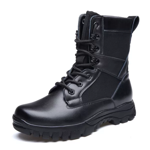 Summer Ultra-light Combat Boots Breathable Mesh Men's Special Forces Training Land Warfare Training Special Service Security Training Shoes Single Boots