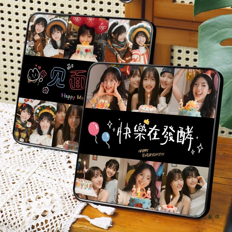 diy照片定 制相框闺蜜生日礼物送女生朋友实用创意高级感纪念意义