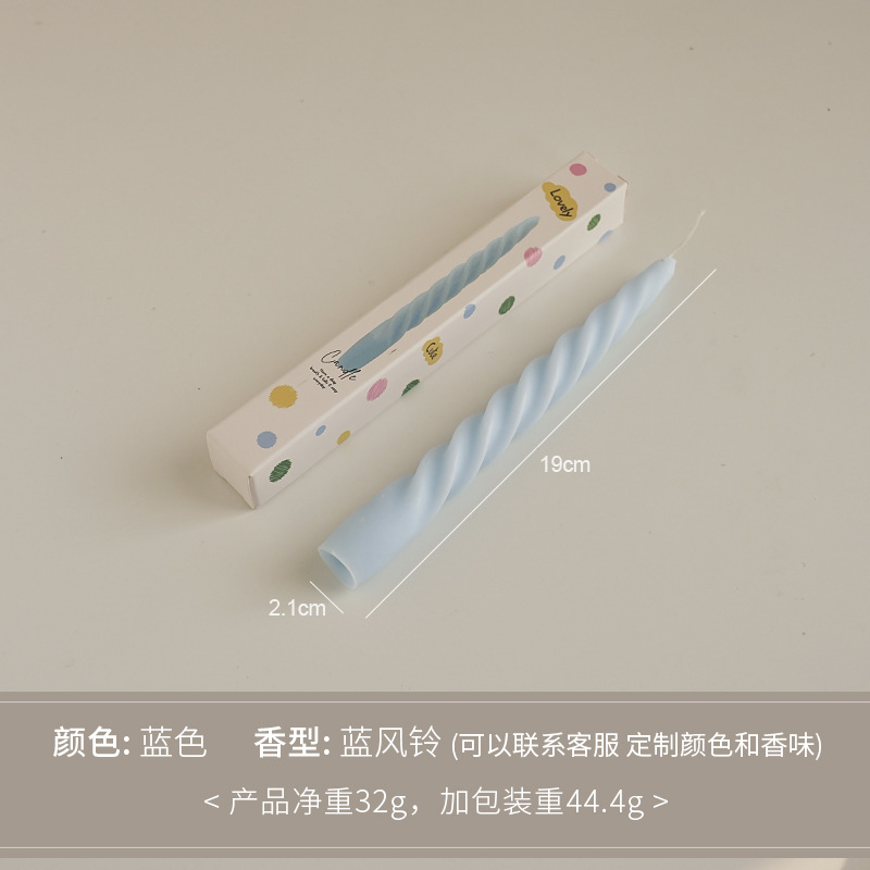 Espiral de cera de incienso nicho de alto nivel de alta calidad regalo de mano regalo transfronterizo cera larga adornos de perfume hechos a mano