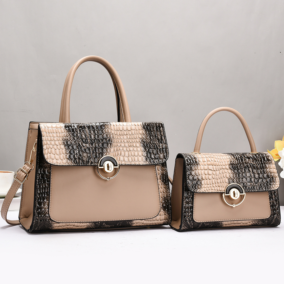 Bolso Tote coreano 2025 nueva bolsa de compras bolso de hombro de gran capacidad bolso de mamá de moda