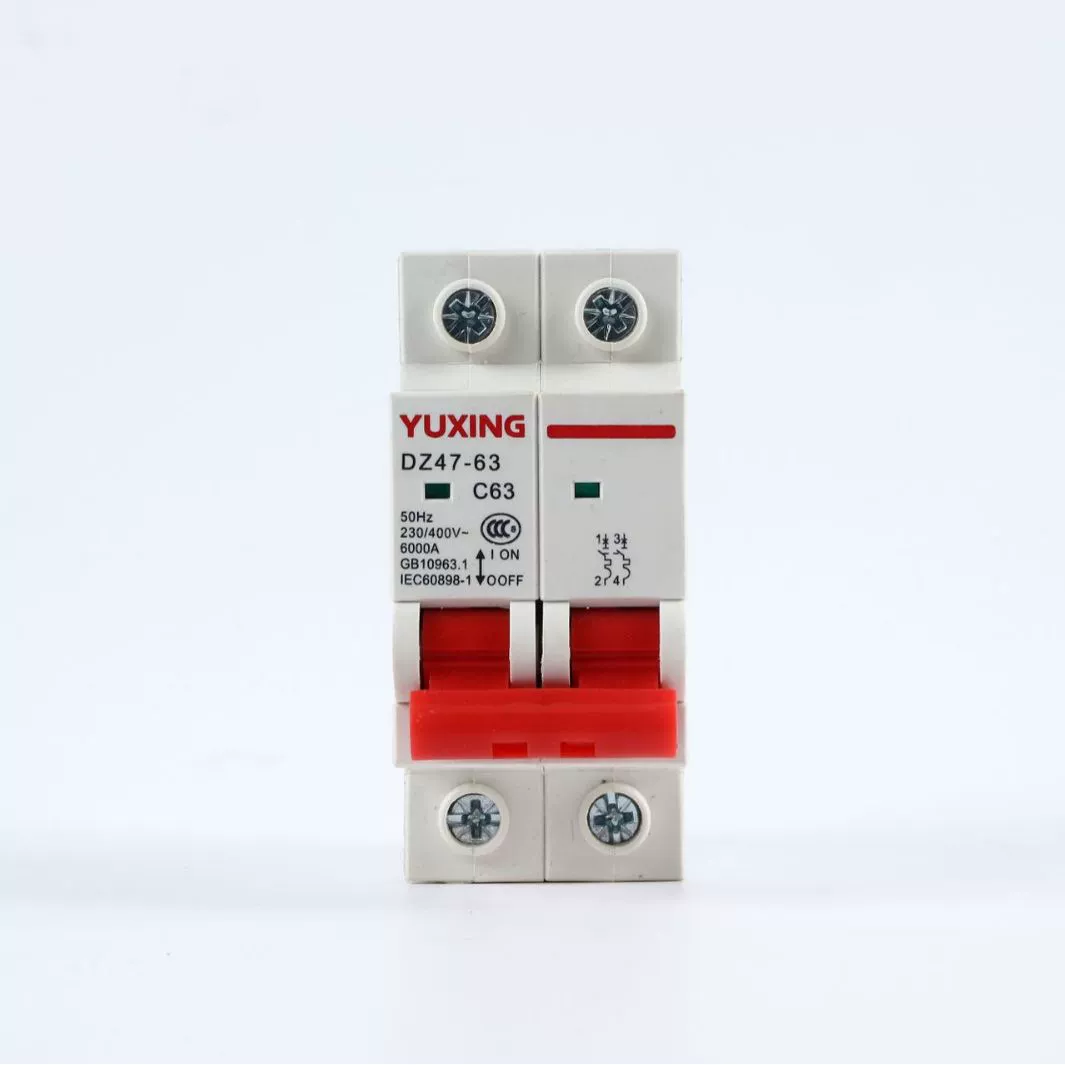 Автоматический выключатель DZ47, небольшой автоматический выключатель, инженерный низковольтный, защита от короткого замыкания, интеллектуальный микровыключатель
