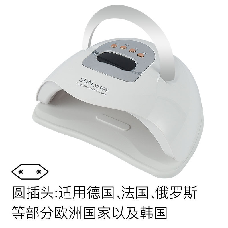 81 cuentas de lámpara transfronterizas 320W lámpara de manicura máquina de fototerapia esmalte de uñas portátil pegamento lámpara para hornear lámpara especial de curado UV