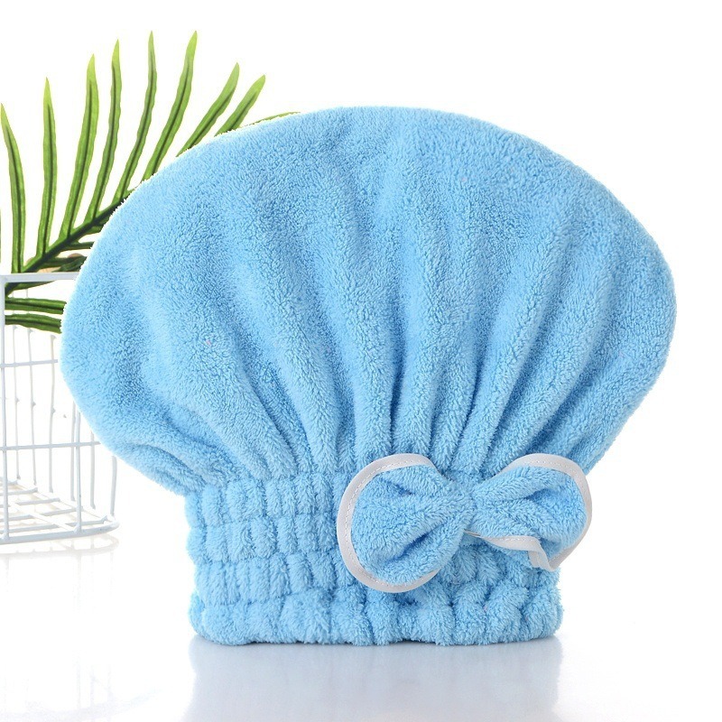 Princesa gorro de secado de cabello súper absorbente bolso de mujer pañuelo de cabeza Pelo Largo gorro de ducha champú de secado rápido Toalla de secado de cabello engrosada Toalla de pelo