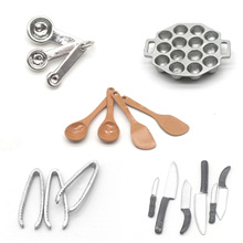 dollhouse mini΢��diyģ�ͷ��� �������ʳ�����׼��Ӳ���������