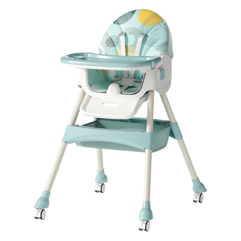 [Sitting and lying] baby dining chair upgraded pedal children dining chair baby dining portable dining table chair