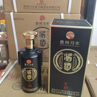 �F����ˮ�u��V10�u����53�ȼ��Z�׾��������l500ml*6�С������h�r