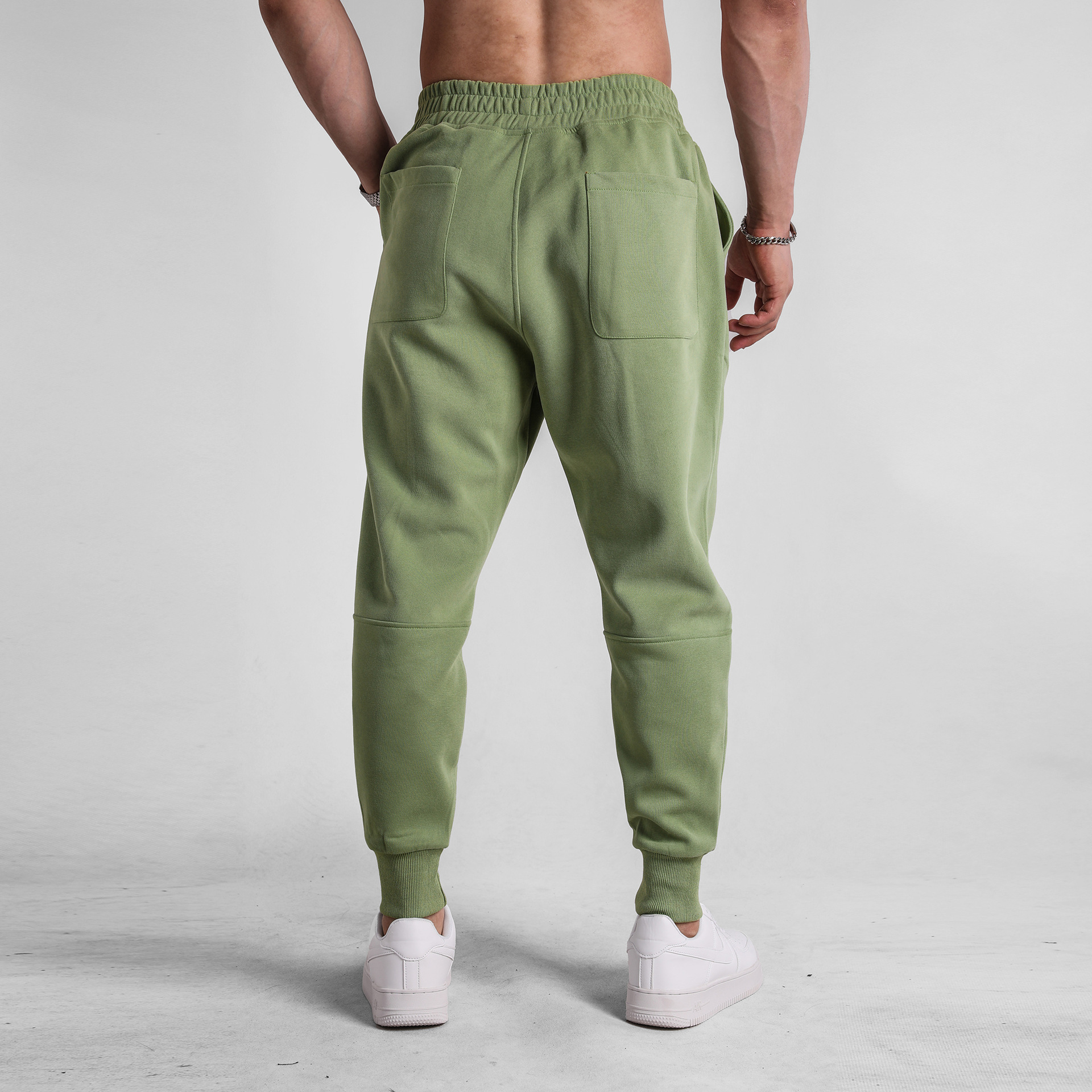 2023 Primavera, Otoño e Invierno Pantalones casual deportes hombres pantalones de chándal atados al tobillo en stock fuente al por mayor productos de fábrica luz cocida al aire libre