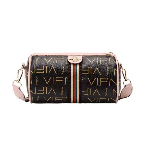 Cylinder Bag, Bee Design Bag 2024 Ladies' Bags, Large-Capacity Crossbody Bag for Women, Lightweight & Luxurious Handbag for Commuting