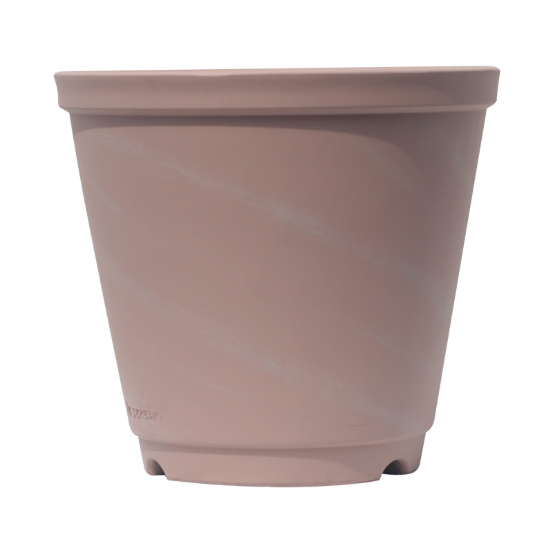 Maceta universal Xiya de gran tamaño, imitación de cerámica, maceta grande de resina, maceta para árboles del dinero y suculentas, maceta redonda de plástico.