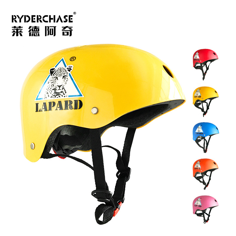 户外儿童护头头盔轻便安全帽男户外登山攀岩夏季电瓶车女士电动车