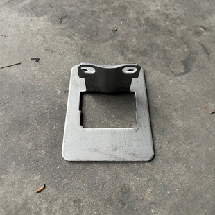 Heavy-duty shelf foot plate foot piece column removable hardware fittings foot piece bottom plate link Hengzi metal