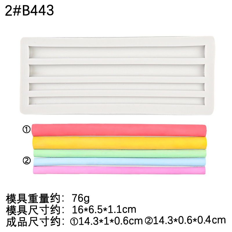 Media tira larga tira de vela tira de cera de pintura de fuego bricolaje tira de cera de pintura de fuego hecha a mano molde de silicona decoración de pastel de chocolate