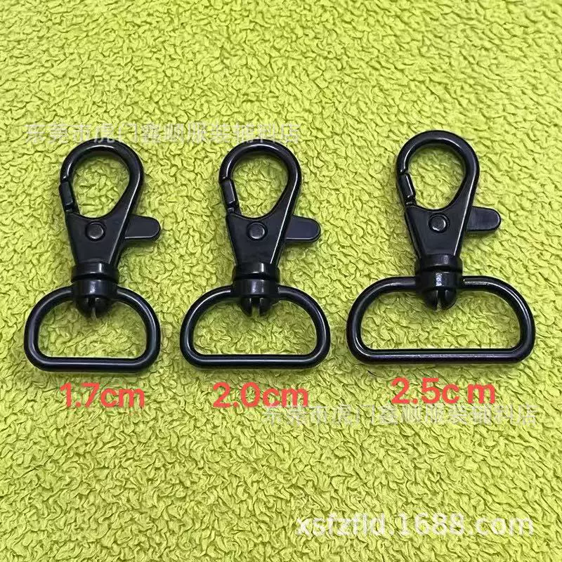 Пластиковый крючок для ключей Вращающийся крючок для ремешка 17 мм 6-точечный пластиковый крючок Крючок для регулировки 1inch лямок