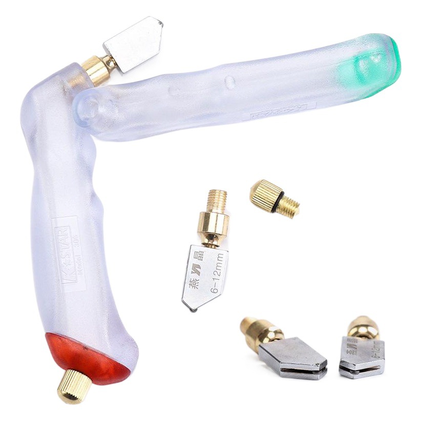 [Yanjing] cuchillo de vidrio de mano de vidrio grueso Dispositivo de rotura de ladrillo abridor Dispositivo de rotura de ladrillo de vidrio grueso