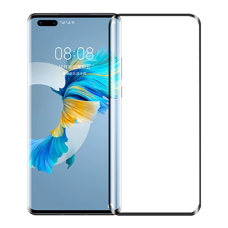 Uv Tempered Film Is Suitable for Huawei Mate70Pro Frosted Mobile Phone Film P80Pro Full Glue Curved Film Honor 100 Film