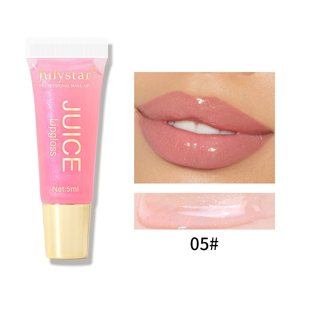 Cross-border hydrating lip gloss with a lustrous texture, non-stick cup, brightening tube, lip gloss and lip gloss wholesale for export undefined