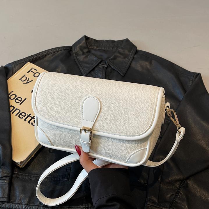 Tendencia de comercio exterior simple bolso cuadrado para mujeres 2025 nuevo bolso de brazo de nicho universal bolso de hombro de moda casual