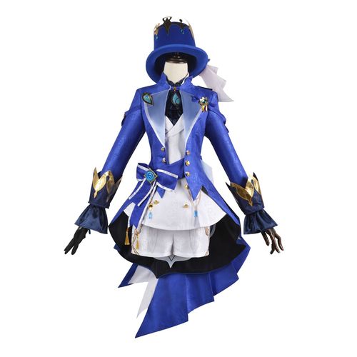 Original God cos service Fukalos cosplay women's water god Fontaine two-dimensional female full game c-service suit