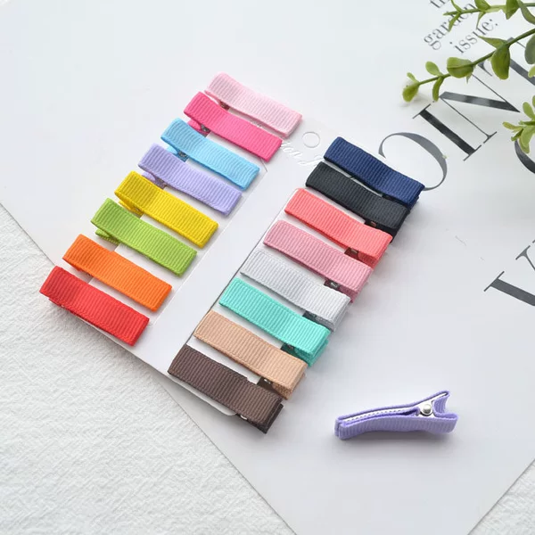 All-Inclusive Hair Clip 3.5- 5cm Double-Pronged DIY Materials Semi-Handmade Hairpin Side Clip Duckbill Clip Hair Accessory Base Clip